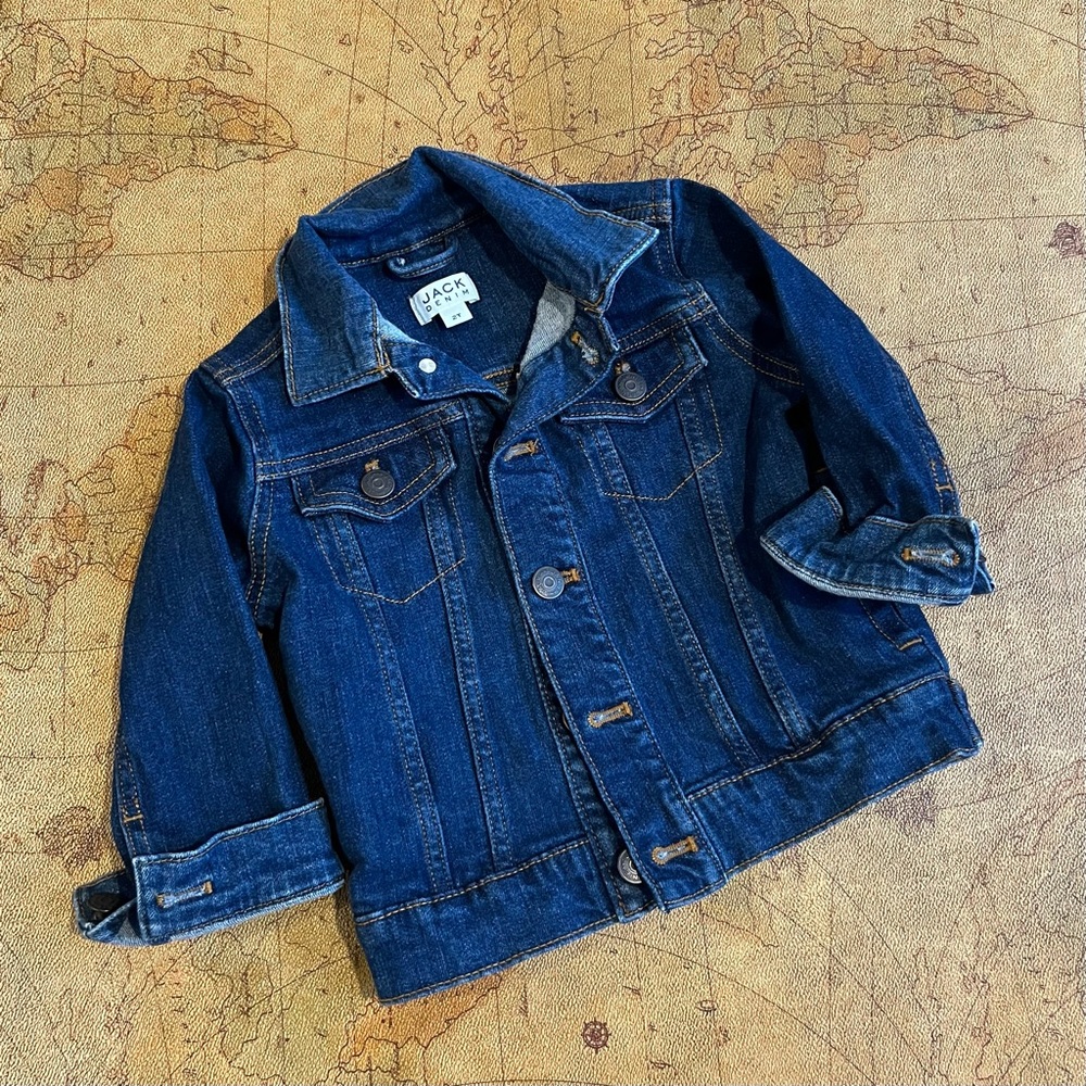Janie and Jack Jean Jacket 2T